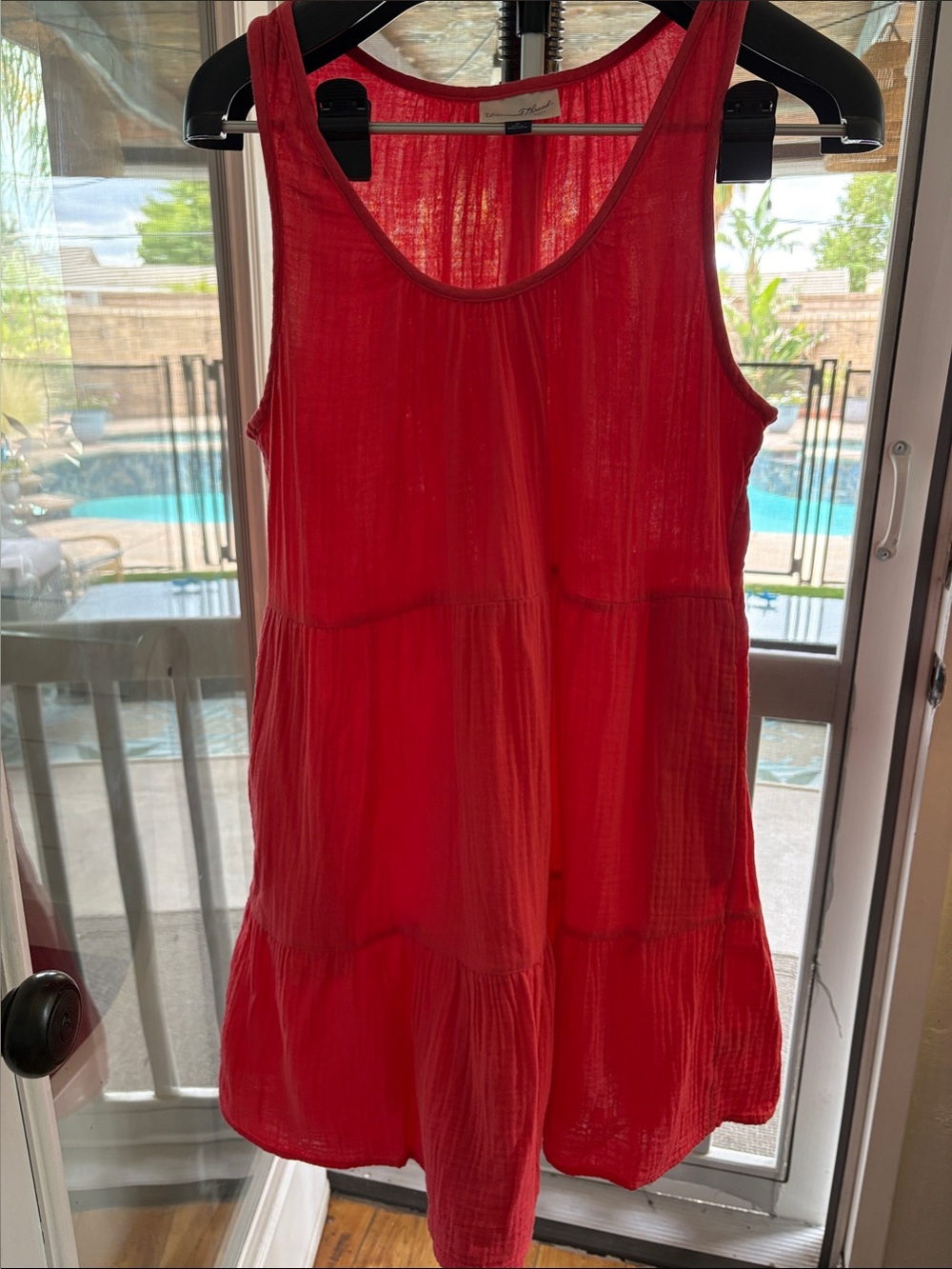 Universal Thread Red Tiered Sleeveless Sundress ~ Like NEW